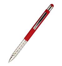 Ручка металлическая Party софт-тач, тёмно-красная