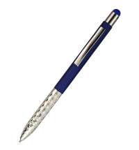Ручка металлическая Party софт-тач, тёмно-синяя