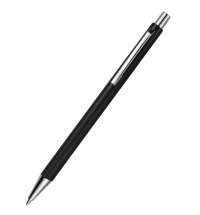 Ручка пластиковая Polly, чёрная