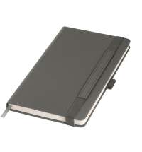 Ежедневник Alpha недатированный, серый/бирюзовый