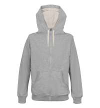 Толстовка на молнии Kulonga Sherpa, серый меланж