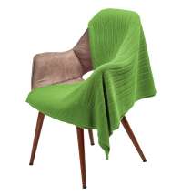 Плед Field, зеленое яблоко