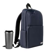 Подарочный набор Palermo, Forst, синий/серый (рюкзак, термокружка)