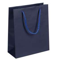 Пакет бумажный Vid M, синий