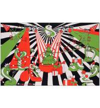 Плед Snake Your Body, красный