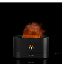 Увлажнитель-ароматизатор с имитацией пламени Fuego ver.2, черный