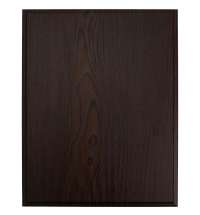 Плакетка Plaque XL, венге с серебристой пластиной