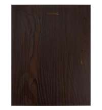 Плакетка Plaque XL, венге с серебристой пластиной