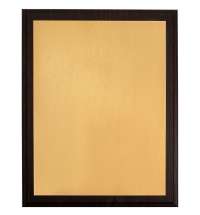 Плакетка Plaque XL, венге с золотистой пластиной