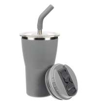 Термостакан Sapporo без логотипа, серый