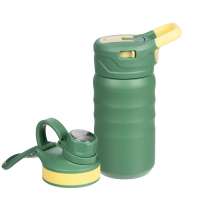 Термобутылка Fujisan 2.0 без логотипа, зеленая