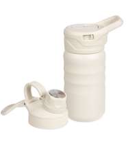 Термобутылка Fujisan 2.0 без логотипа, белая (молочная)