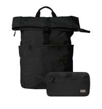 Подарочный набор Boston рюкзак + дорожная косметичка, черный