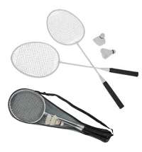 Набор для бадминтона в чехле: 2 ракетки, 2 волана, длина 67 см, нетканый материал, металл, пластик
