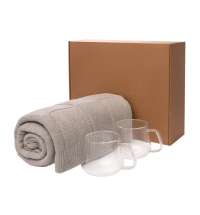 Подарочный набор Dolce, Cella Soft, серый (в наборе 2 чашки)