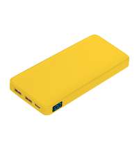 Внешний аккумулятор с подсветкой Ancor PD Plus 10000 mAh, желтый