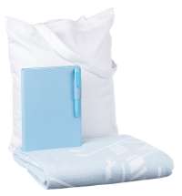 Набор Merry Flakes, голубой с белым