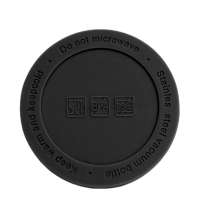 Накладка силиконовая для термокружки Ashly, чёрная