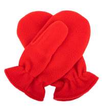 Варежки Fleecy, красные