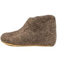 Домашние валенки Wild, серо-коричневые (натуральные)
