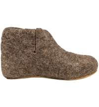 Домашние валенки Wild, серо-коричневые (натуральные)