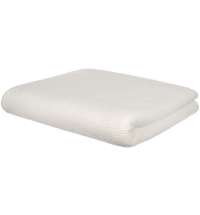 Плед Knitly, жемчужно-белый