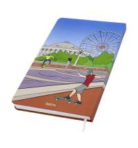 Записная книжка Dziuna Театр в линейку 10,5 x 16 см