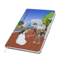 Записная книжка Dziuna Театр в линейку 10,5 x 16 см