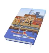 Записная книжка Dziuna Немига в линейку 10,5 x 16 см