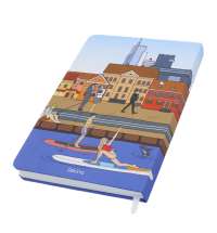 Записная книжка Dziuna Немига в клетку 15 x 21 см