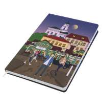 Записная книжка Dziuna Зыбицкая в линейку 15,5 x 21 см