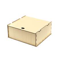 Подарочная коробка 2 ламинированная из HDF 24,5*25,5*10,5 см