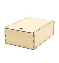 Подарочная коробка ламинированная из HDF 29,5*19,5*10,5 см