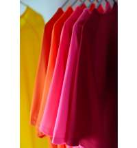 Футболка унисекс Sporty 140, оранжевый неон