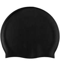 Шапочка для плавания Aquasana, черная