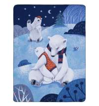 Флисовый плед Wintart Bear