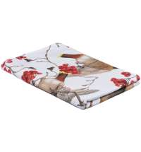 Флисовый плед Winter Bird