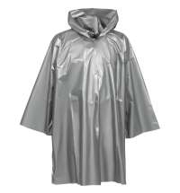 Дождевик-плащ CloudTime, серебристый