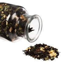 Чай &laquo;Сокочай&raquo;, черный с соком ананаса, с кусочками ананаса, яблока и корицы