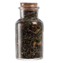 Чай «Сокочай», мини, зеленый с соком ананаса, с кусочками ананаса, клубникой и мятой