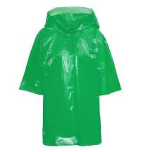 Дождевик-плащ детский BrightWay Kids, зеленый