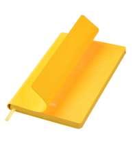Ежедневник Latte NEW недатированный, желтый/желтый