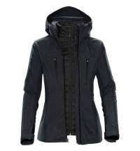 Куртка-трансформер женская Matrix, серая с черным