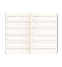 Ежедневник Rain недатированный, оранжевый