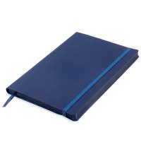 Ежедневник A5 недатированный Montero в мягком переплёте, тёмно-синий-S