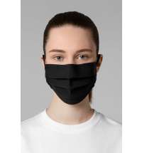 Маска гигиеническая Respire, двухслойная, немедицинская, черная