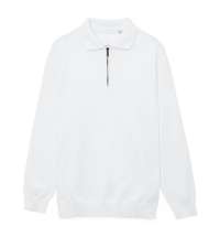 Рубашка поло мужская с длинным рукавом Terrazzo, белая