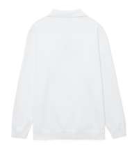 Рубашка поло мужская с длинным рукавом Terrazzo, белая