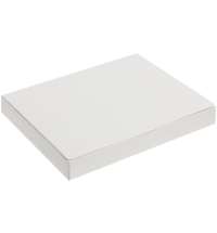 Самосборная коробка под ежедневник и ручку, белая