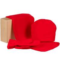 Набор Fleecy, красный